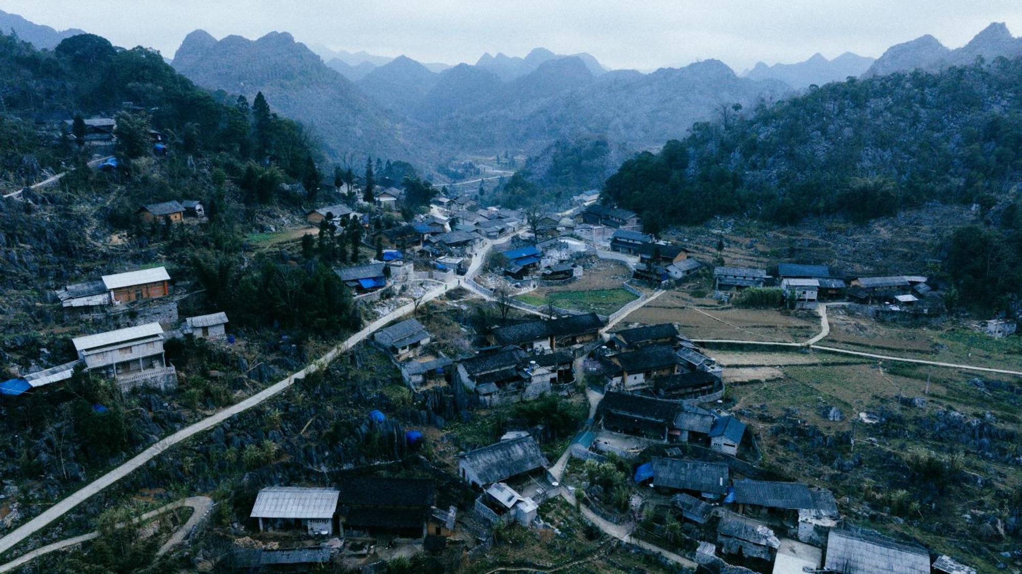 Nha Co Lao Xa Homestay Hmong & Bungalow Air Conditioner دونغ فان المظهر الخارجي الصورة