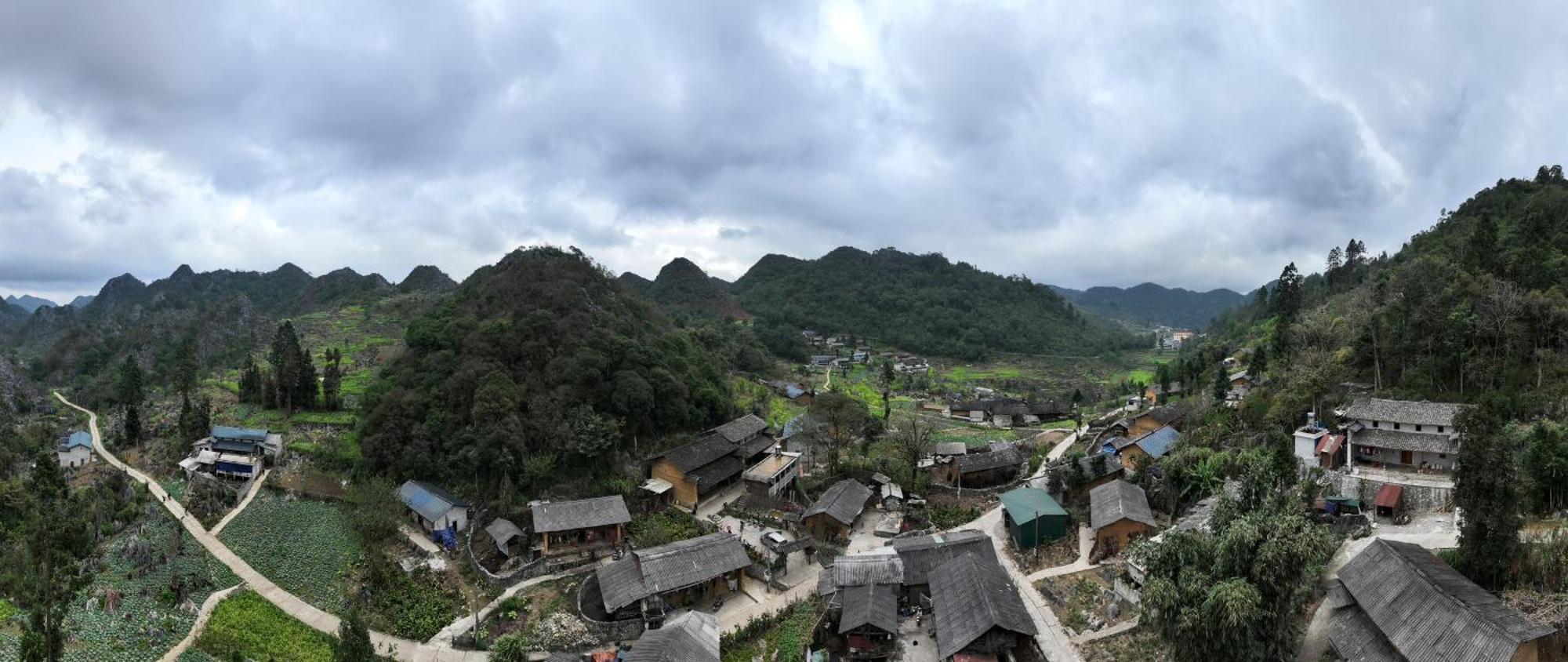 Nha Co Lao Xa Homestay Hmong & Bungalow Air Conditioner دونغ فان المظهر الخارجي الصورة